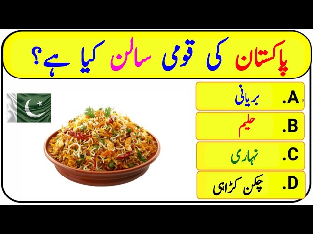 Pakistan Quiz 🇵🇰 | Can You Answer These Common Sense & General Knowledge Questions?