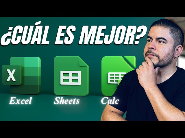 Which spreadsheet should you choose in 2025? The TRUTH about Excel, Sheets, and LibreOffice