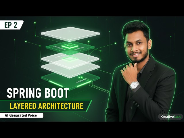 What is Spring Boot Layered Architecture | The Ultimate Beginner's Guide සිංහලෙන් මුල සිට(2026) #fyp