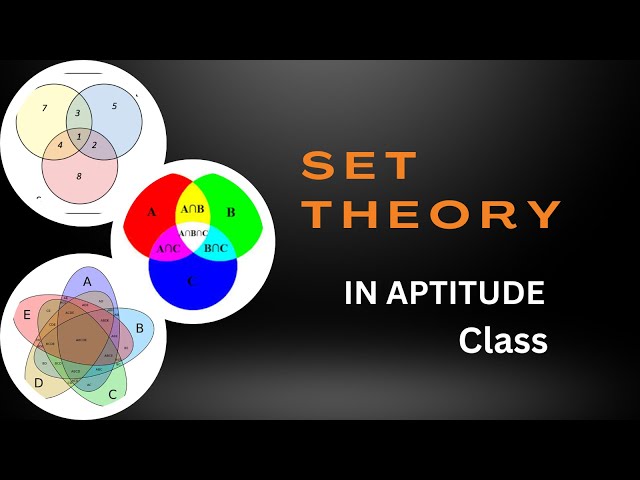 " SET THEORY " Aptitude For Placements  |  @ViaDigitally ​