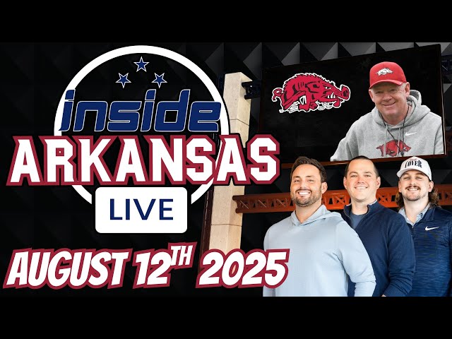 INSIDE ARKANSAS LIVE! | Is Petrino Offense Better? | August 12th 2025