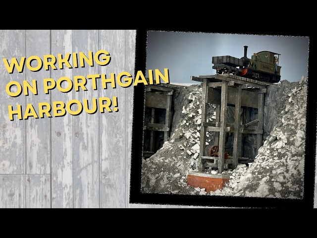 Progress On The Porthgain 009 Layout!