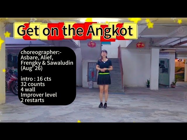 Get on the Angkot line dance (Tutorial) 10/8/26