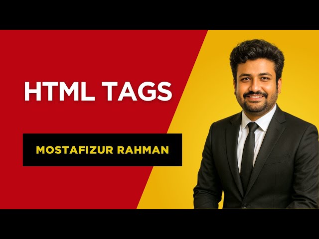 HTML Tags part 03 | DYD-01 ( Department of Youth Development ) Mostafiz Shabbir