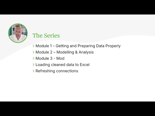 Advanced Excel for Accountants - From Data to Dynamic Insights - Modular Webinar
