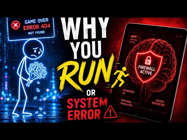 Why You Run Away The Second Someone Likes You Back (The Avoidant Brain) 🧠 