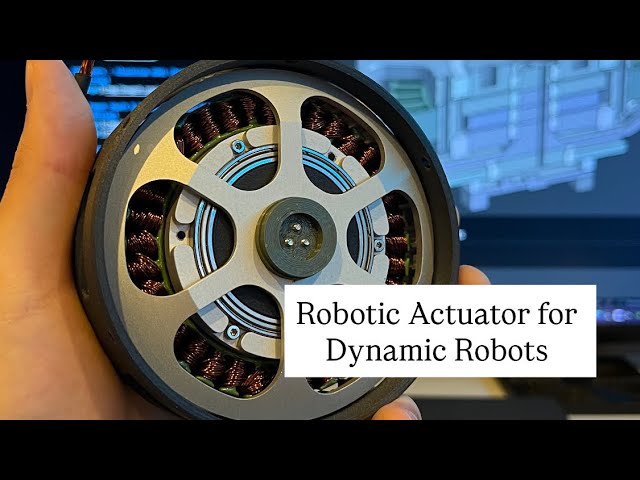 Cycloidal QDD Actuator for Dynamic Robots