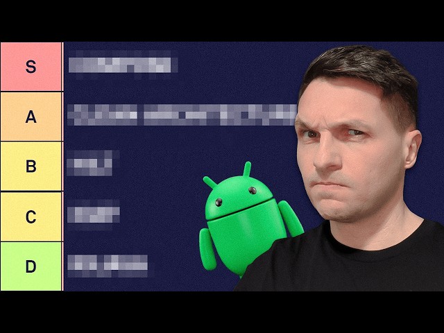 What to Learn (and What to Avoid) as an Android Developer│TIER LIST 2026