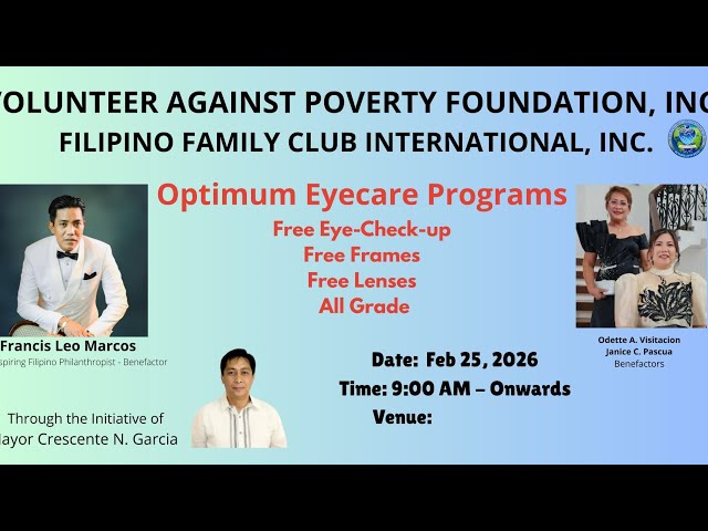 HABANG NAKAKULONG SI FLM AY PATULOY ANG HUMANITARIAN NYA SA BURGOS ILOCOS NORTE FEB 25 2026 