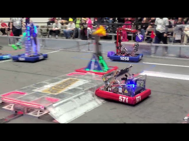 FRC Team 571 Paragon Robotics - 2023 District Championship Wilson Division Qualification Match 36