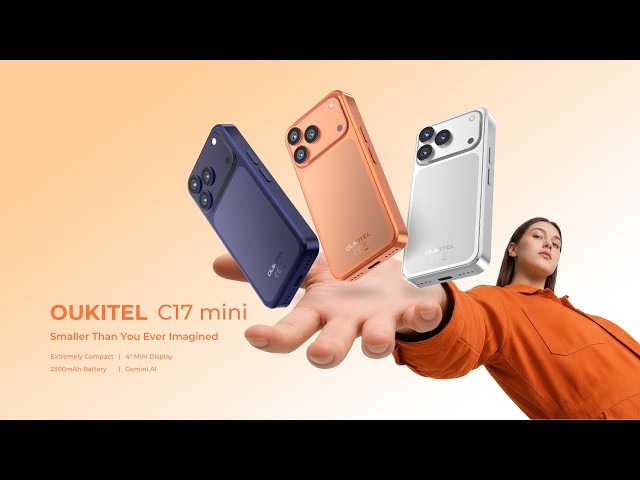 Tiny Size. Big Possibilities. Meet OUKITEL C17 Mini.#oukitel #miniphone #portabletech #mobiletech