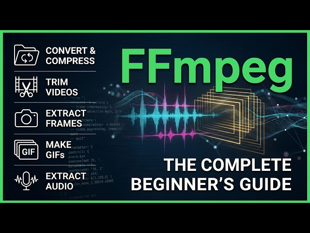 How to Install FFmpeg on Windows 10/11 [ 2026 Update ] ffmpeg Video Conversion Tutorial | Gif, Audio