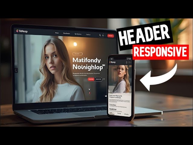 📱 Cómo HACER un HEADER RESPONSIVE con HTML y CSS ✅
