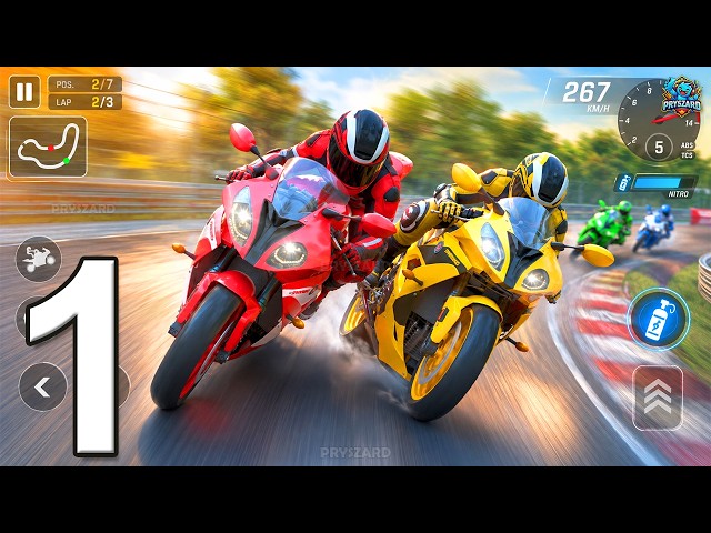 GT Bike Racing: Moto Bike Game - Gameplay Walkthrough Part 1 - Bike Racing Moto Exreeme 3D (Android)