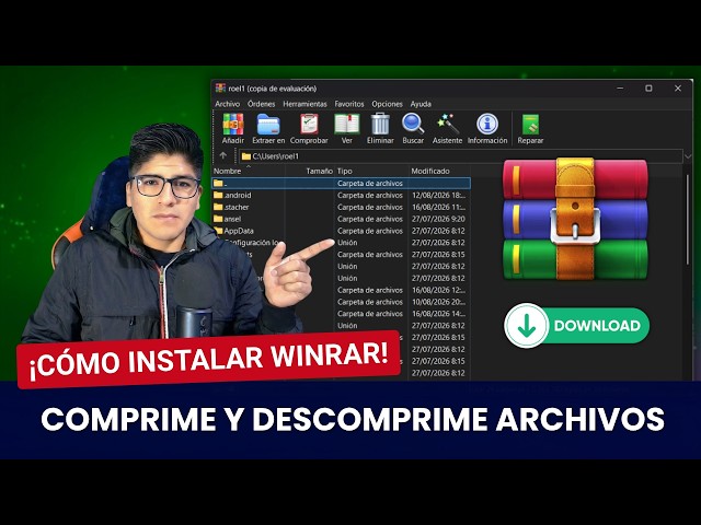 How to DOWNLOAD and INSTALL WinRAR on Windows 11! | Easy 👉 STEP BY STEP