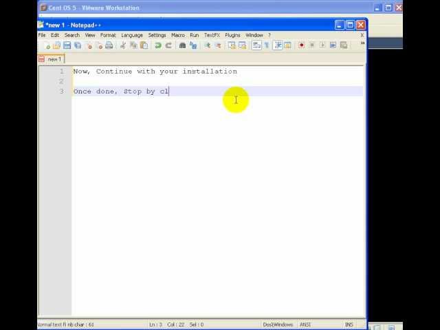 VMware Workstation - Module 1 - Cloud computing training Knowledge labs