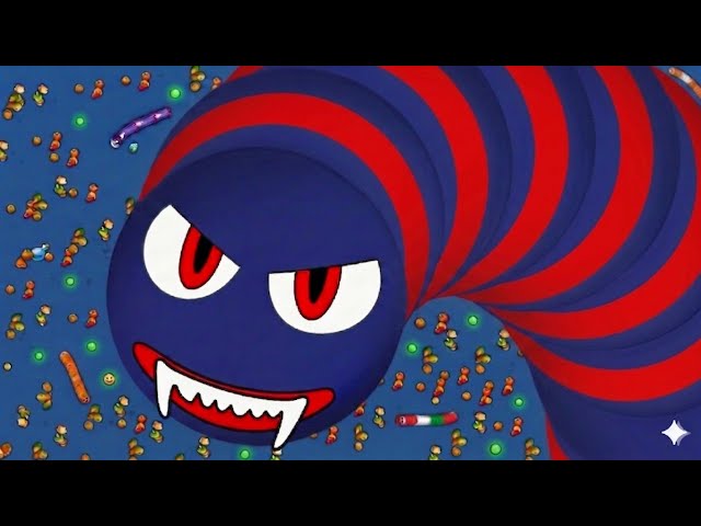 Worms zone io worms zone magic game play snake game saamp wala game #cacingbesar #wormszoneio