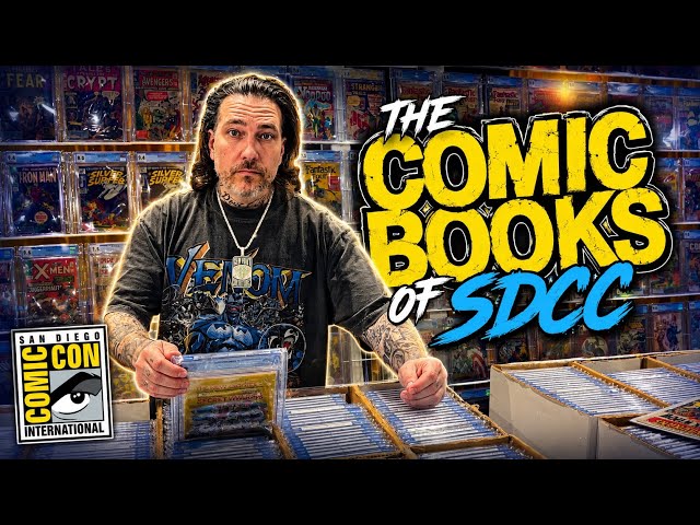 Actual COMIC BOOKS at San Diego Comic Con 2026!