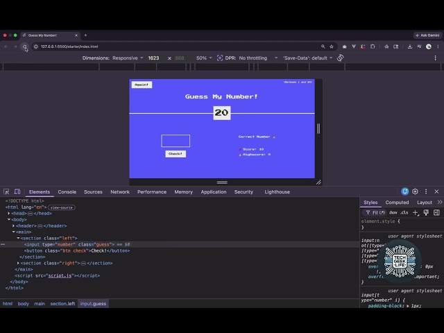 DOM manipulation in JS