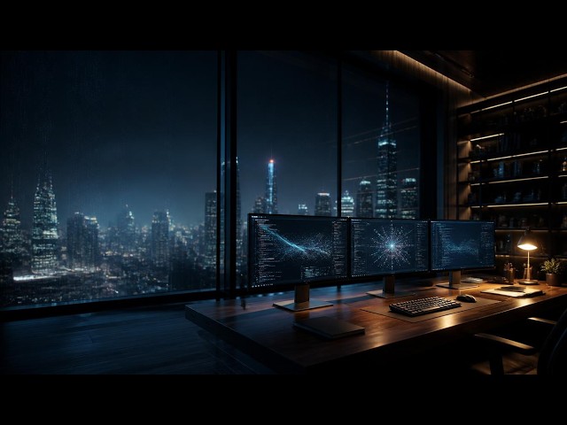Coding Music for Deep Work | Algorithm After Midnight | Ambient Focus | No Lyrics