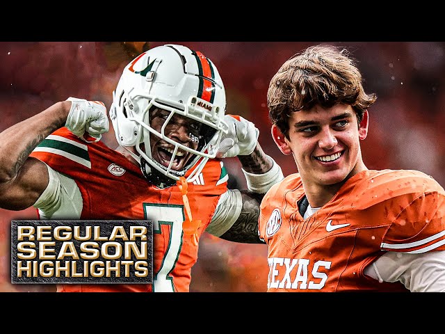 1 HOUR OF HIGHLIGHTS from the 2025 college football regular season 🎥 | ESPN College Football