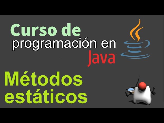 Curso de Java desde Cero | METODOS ESTATICOS (video 65)