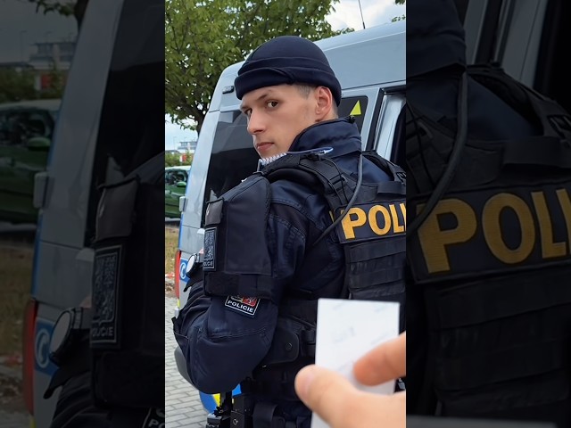 Respect to the Czech police officer 🫡🇨🇿 #cop #police