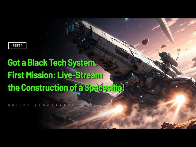 I Got a Black Tech System. Its First Mission: Live-Stream the Construction of a Spaceship!