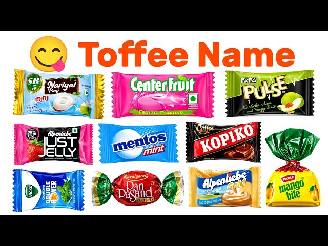 Chocolate Names in Hindi & English | Famous Chocolate Names | Names of Chocolates | Kids Learning