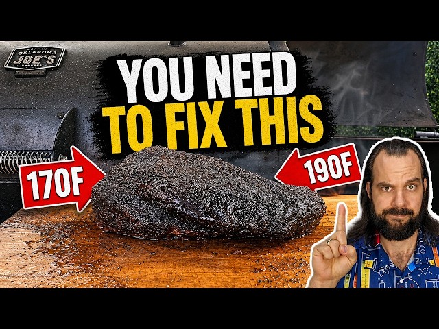 The hidden reason your brisket flat is DRY (and how to fix it)
