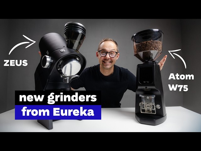 New Eureka ZEUS vs Atom W75 Field Test: Best Coffee Grinders For Specialty Cafes?