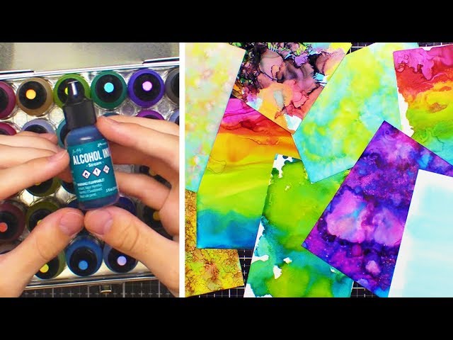 How to use Alcohol Inks: An In-Depth Alcohol Ink Tutorial!
