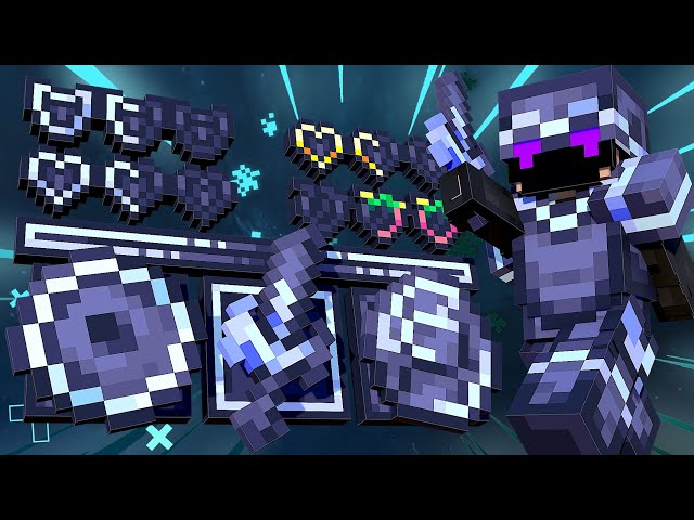 Equity 16x [Blue] For (Bedrock/Java) By Xyeresic | Minecraft Bedrock 1.21+ // MCPE PVP TEXTURE PACK