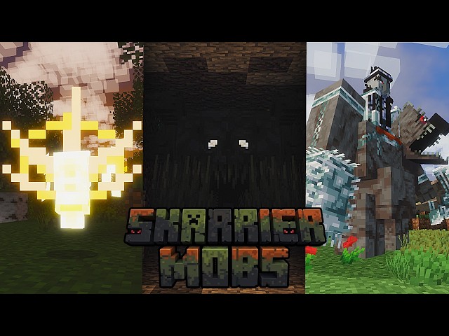 Skarrier Mobs (Minecraft Mod Showcase | 1.20.1)