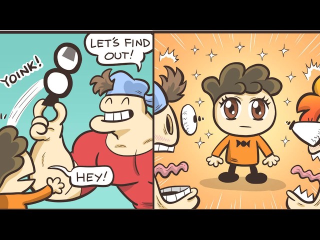 The moment Nerd's Glasses was taken off || Super Funny Nerd and Jock Comics #1