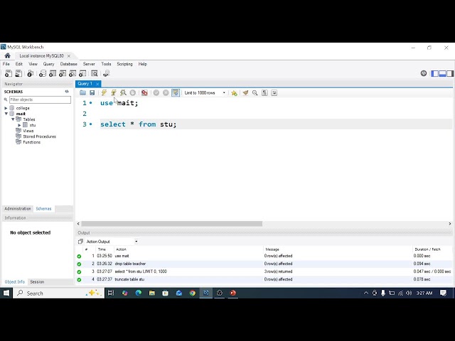 MySQL Workbench 04