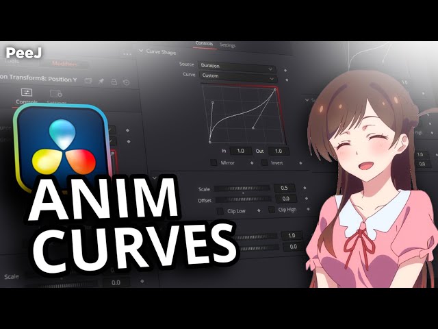 Explaining Anim Curves in DaVinci Resolve
