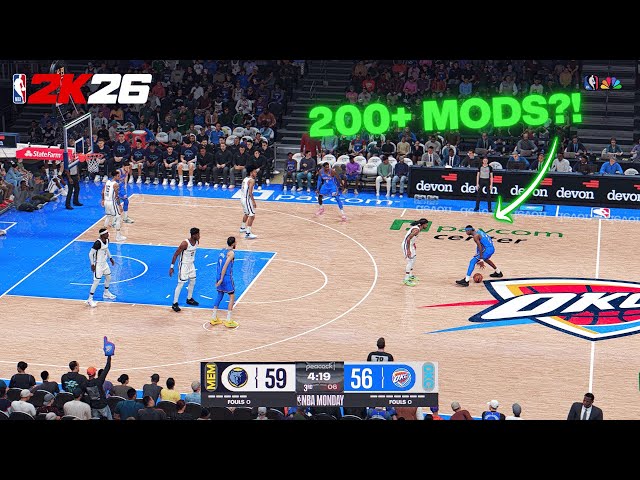 These 100+ Mods Make NBA 2K26 Look ULTRA Realistic