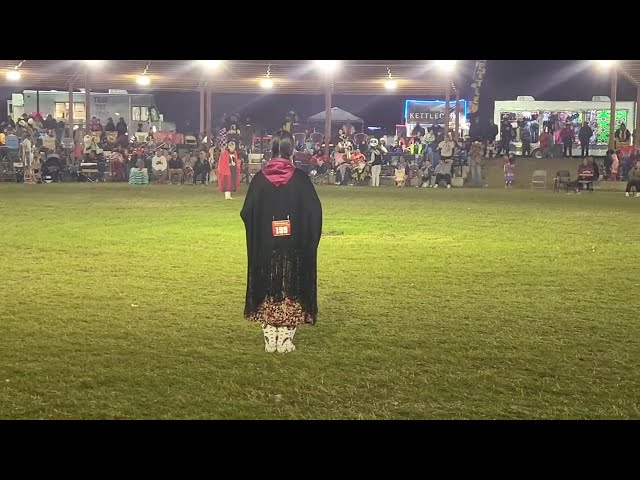 Womens old style fancy shawl special @ Mandaree powwow 2023