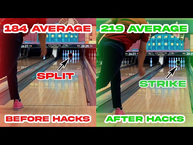 3 EASY Hacks to Bowl Higher Scores - Improve Your Bowling Average