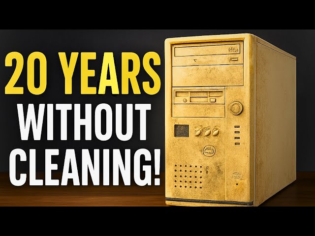 I Restored the Dustiest PC Ever Made! Full Retro Revival 🔧 #RetroTech #PCRestoration #VintagePC