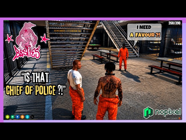 🤯Saab Shocked To See Kyle Pred In Prison I BESTIES I NoPixel 4.0 GTA RP
