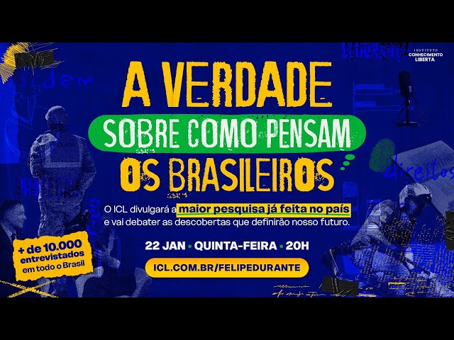 A VERDADE sobre como PENSAM os BRASILEIROS - AULA GRÁTIS