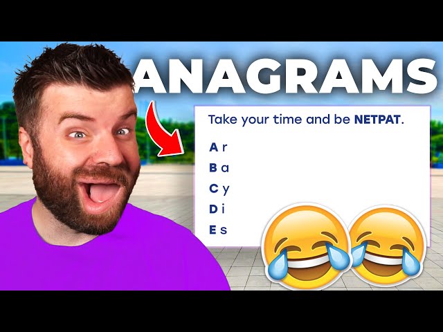 Brand New 11+ Verbal Reasoning Question Type! (Anagrams)