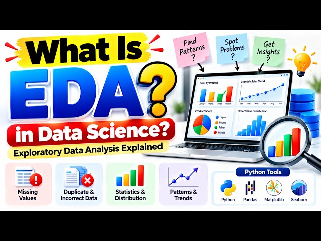 What Is EDA in Data Science? 📊 | Exploratory Data Analysis Explained