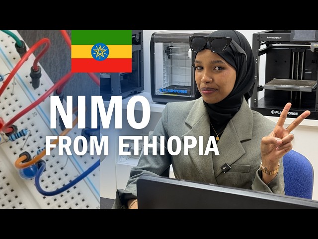 Computer Engineering student NIMO from ETHIOPIA 🇪🇹 Study in Poland💡