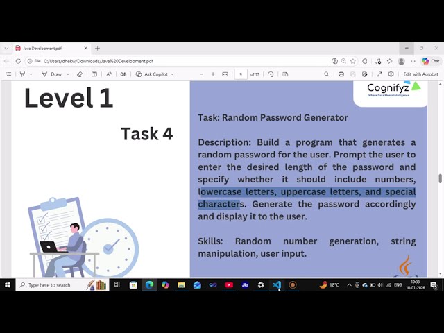 Random Password Generator in java development