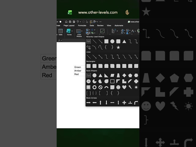 Color-coded performance tracker in Excel (no VBA needed) #excel #tutorial
