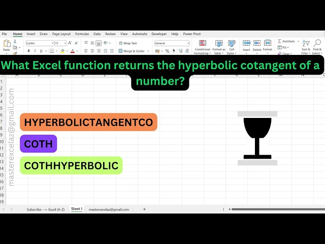 #181 - Excel formula question and answer