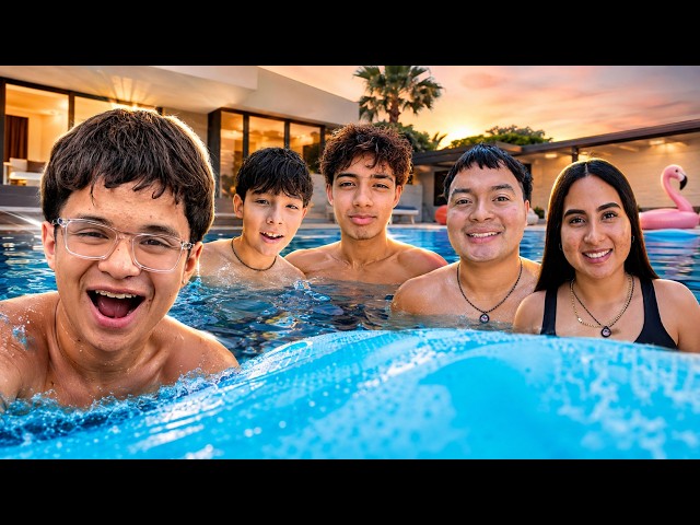 We Spent 24 HOURS in the POOL